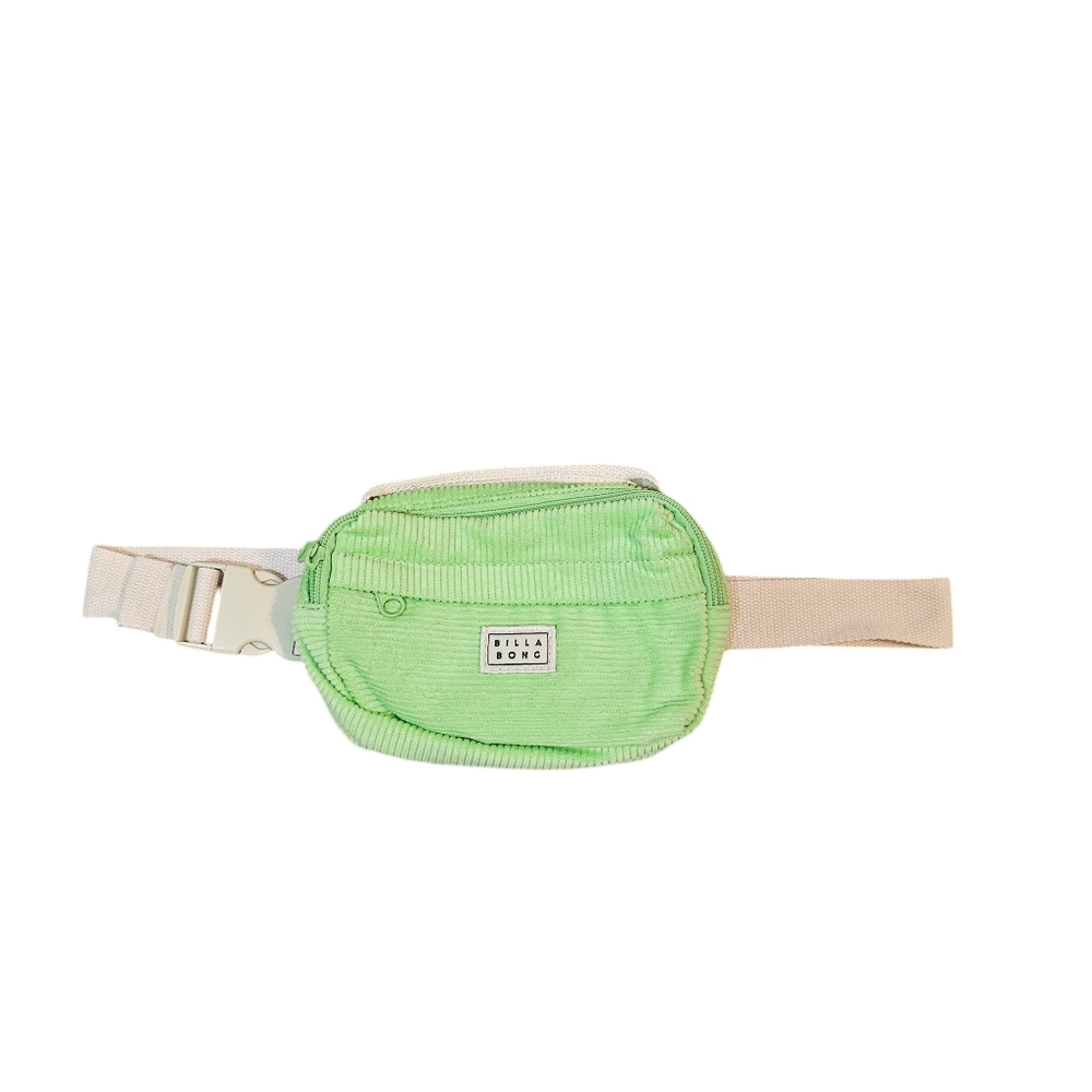 Billabong Pack It Up Beltbag Bumbag Fanny Pack Lime Green NWOT